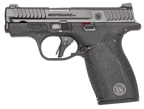 Smith & Wesson Bodyguard 2.0 .380 Auto Pistol with flat faced trigger
